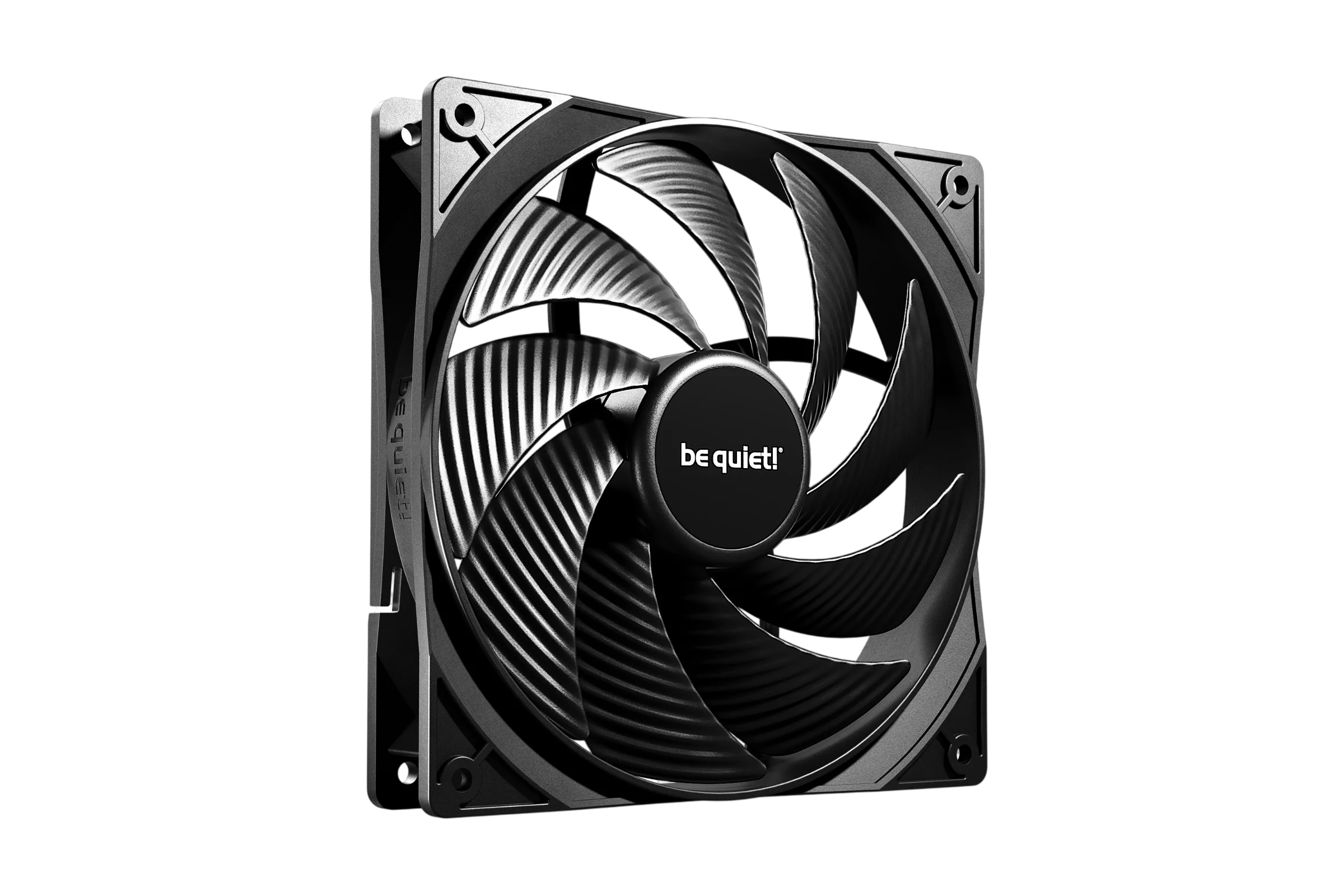 Кулер для корпуса/ Case Cooler be quiet! PURE WINGS 3 140mm PWM high-speed (140x140x25mm, 4-pin PWM, 72.2CFM, 30.5dBA, 1800RPM, Black) (BL109)