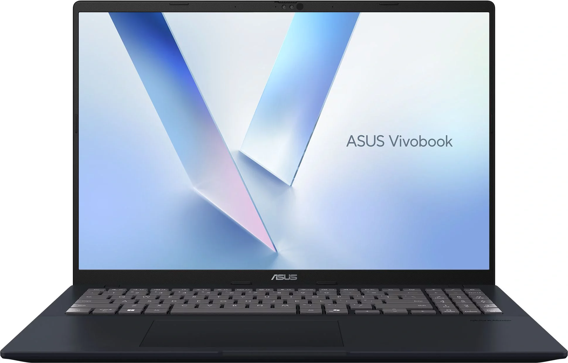 Ноутбук ASUS Vivobook 16 M1607KA-MB189 16"(1920x1200 (матовый) IPS)/AMD Ryzen AI 5 330(2Ghz)/16384Mb/1024PCISSDGb/noDVD/Int:Shared/Cam/BT/WiFi/42WHr/war 1y/1.88kg/Quiet Blue/DOS (90NB15F1-M00CD0)