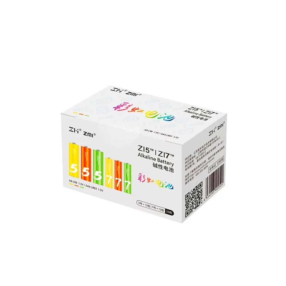Батарея Xiaomi Alkaline battery (12pcs ZI5+ 12pcs ZI7) (LR24)