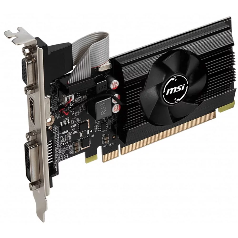 Видеокарта MSI NVIDIA GeForce GT 730 2 Гб (MSI N730K-2GD3/LP)