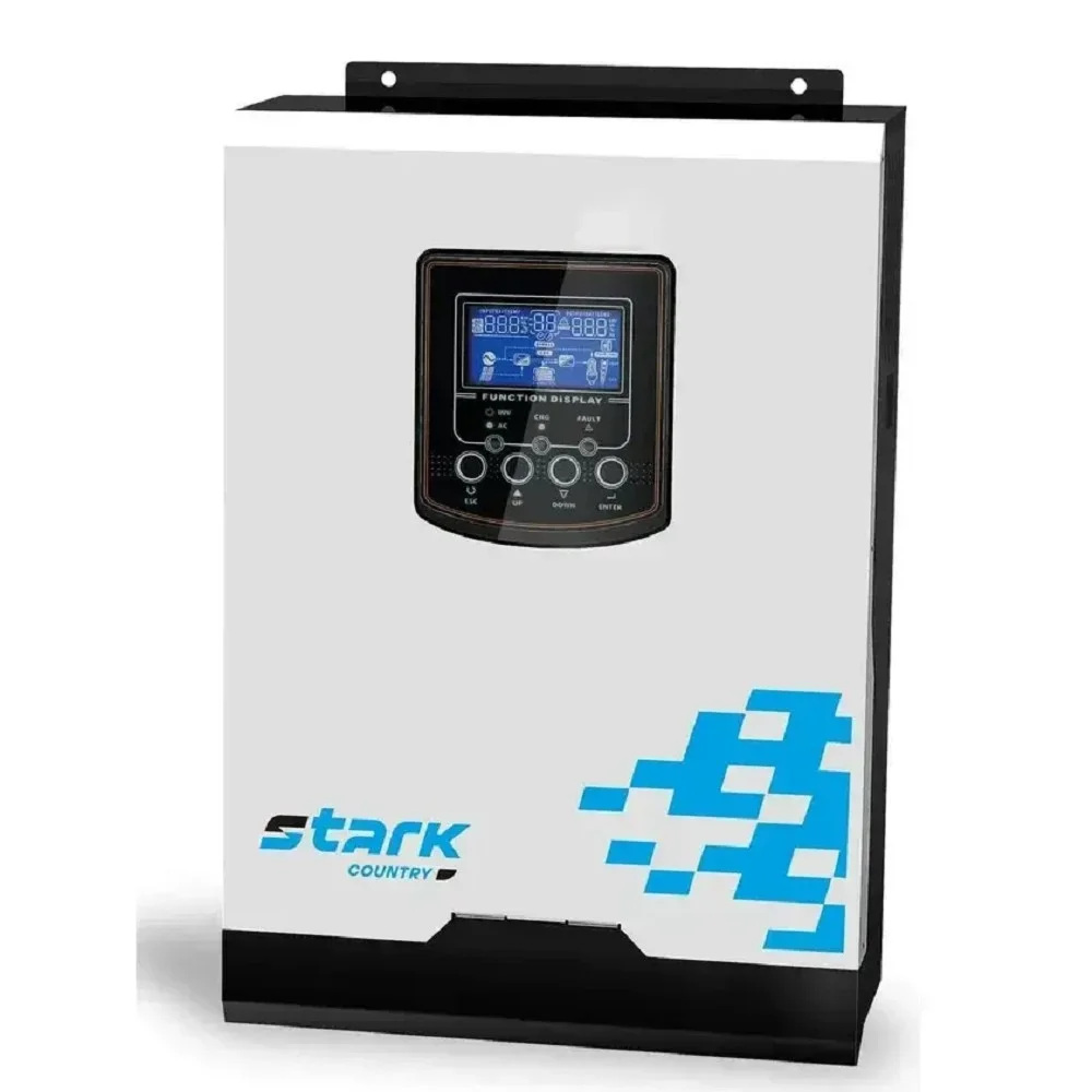 ИБП STARK SC 3000 INV MAX ИБП 3000ВА/3000Вт {на стену, 90-280В, клеммный блок/Smart-slot/WI-FI, БЕЗ АКБ - внеш 2x 9-1200Ач}{00-00017180}