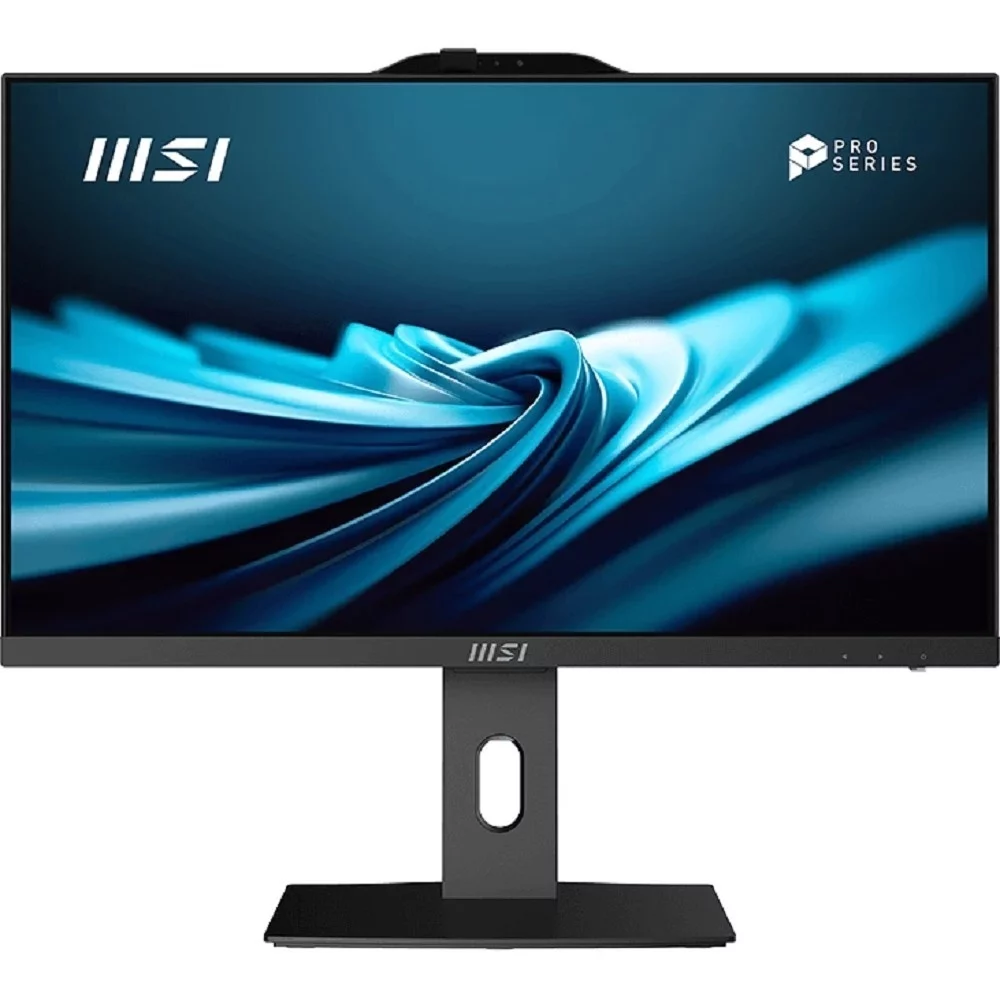 Моноблок MSI PRO AP242P 14M 23.8"(1920x1080 (матовый) IPS)/Core i5 14400(2.5Ghz)/16Gb/512PCISSDGb/noDVD/ 730/BT/WiFi/-/4.63kg/Black/DOS + Wireless KB+M (9S6-AE0621-822)