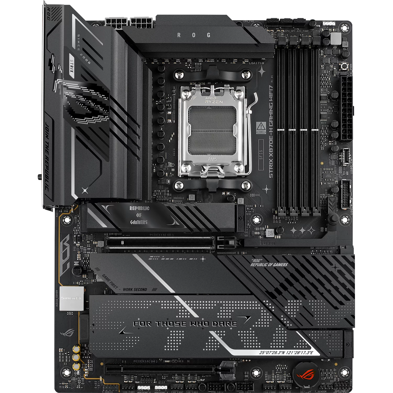 Материнская плата/ ROG STRIX X870E-H GAMING WIFI7 (90MB1M90-M0EAY0)