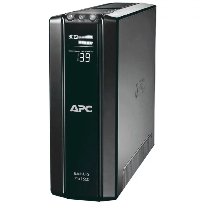 ИБП APC Back-UPS Pro Power Saving RS, 1500VA/865W, 230V, AVR, 10x C13, XL, Data/DSL protect, 10/100 Base-T, USB, PCh, repl. batt. (BR1500GI)