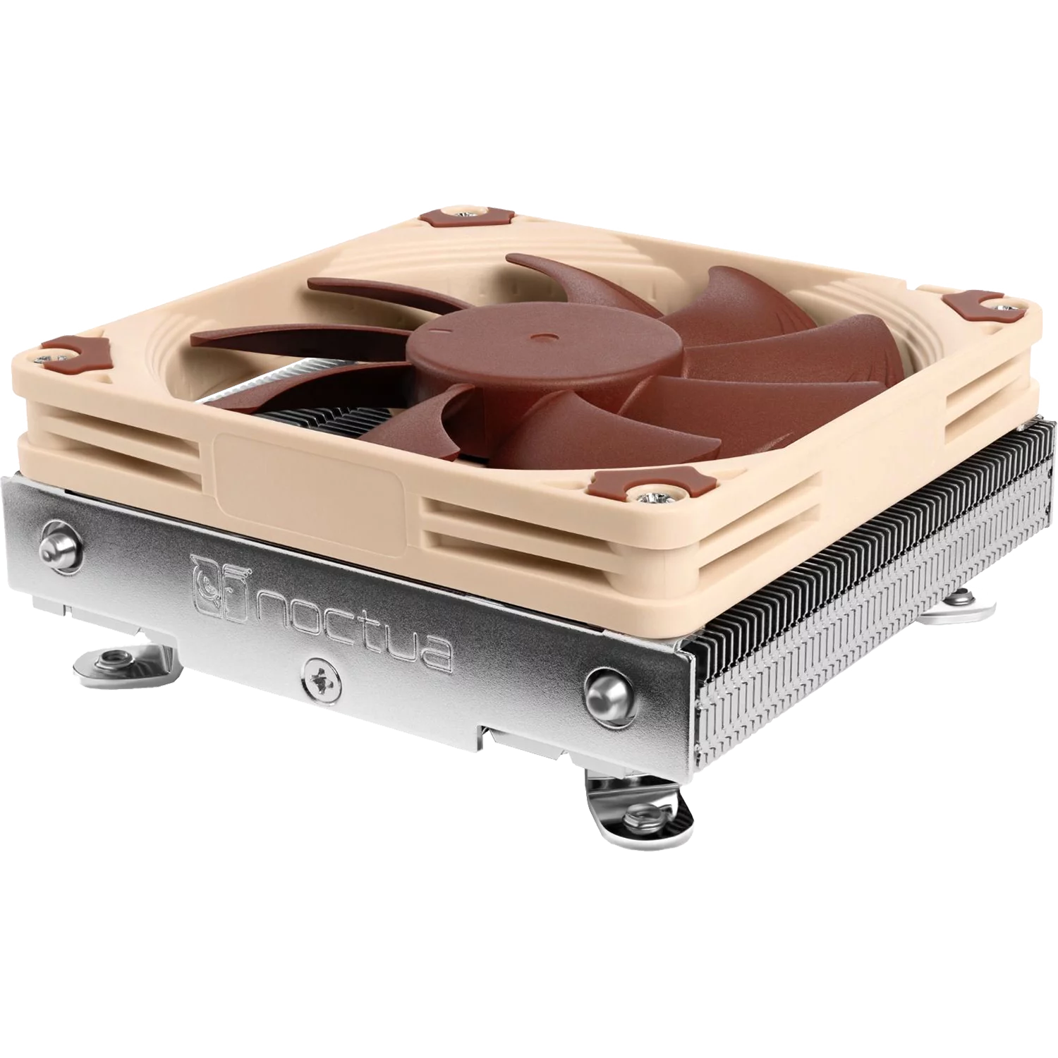 Кулер для процессора/ CPU Cooler Noctua NH-L9i-17xx (59W, 4-pin PWM, 37mm, Al/Cu, 2x6mm, 1x92x92x14mm, 33.84CFM, 23.6dBA, 2500RPM, S: 1851/1700, Beige/Brown)