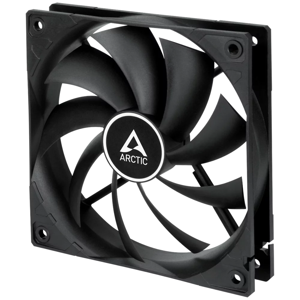 Вентилятор корпусной ARCTIC F12 PWM Black - retail (ACFAN00145A)