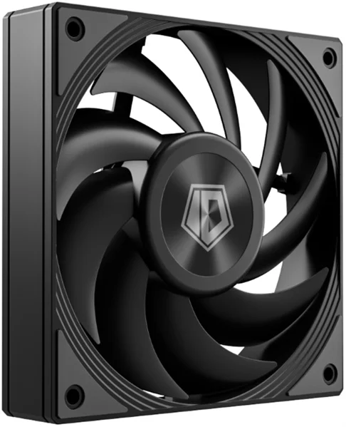 Вентилятор для корпуса ID-COOLING DF-125-K (120mm, 2150rpm, 85.0 CFM, 32.5 дБ, PWM 4-pin, black) (DF-125-K)