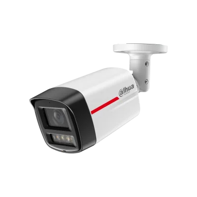 DAHUA DH-IPC-HFW2849TLP-S-LED-0280B-PRO Уличная цилиндрическая IP-видеокамера WizColor 8Мп, 1/1,8” CMOS, объектив 2.8мм, видеоаналитика, микрофон, LED 50м, IP67, металл