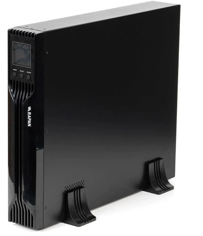 Источник бесперебойного питания Бастион Rapan 1000-RACK-IN-2X9 700Вт 1000ВА черный (8936) (8936#MLN)