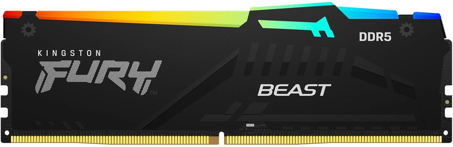 Оперативная память Kingston 32GB 5600MT/ s DDR5 CL40 DIMM FURY Beast RGB (KF556C40BB2A-32)