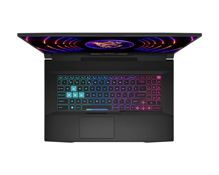 Ноутбук MSI Katana 17 B13VEK-1621XRUY Core i5-13420H 17.3" FHD (1920 x 1080) IPS-Level 144Hz,DDR5 8GB (8GB*1) 512GB SSD, NV RTX 4050 6GB GDDR6,4-Zone RGB,53.5Whr,2.6kg,1y,DOS,Black (9S7-17L541-1621)