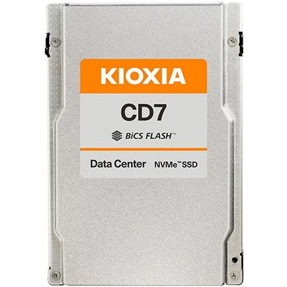 Твердотельный накопитель SSD KIOXIA (Toshiba) 2.5" 3.2TB CD7-V KCD71VUG3T20 PCIe Gen4x4 with NVMe 1.4, Bulk