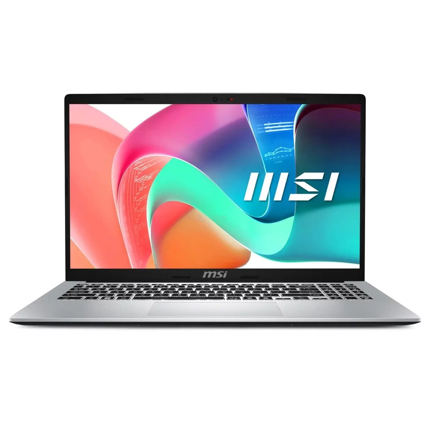 Ноутбук MSI Modern 15 F1MG Core 5 120U 15.6" FHD (1920*1080) IPS,DDR4 16GB (16GB*1),512GB SSD Intel Graphics,backligh,46.8Whr,1.7kg,1y,Win11Pro,Urban Silver (9S7-15S112-831)