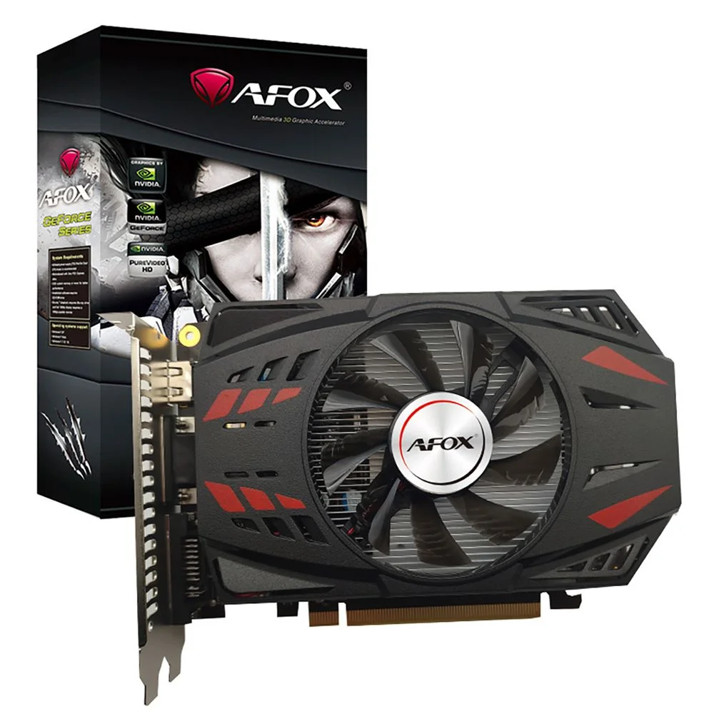Видеокарта Afox GT730 2GB GDDR5 128bit VGA DVI-D HDMI 1FAN RTL (AF730-2048D5H5-V2)
