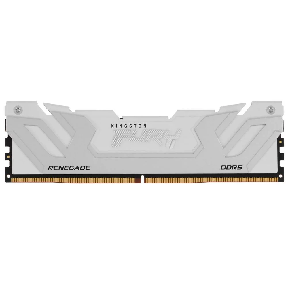 Модуль памяти Kingston 24GB DDR5 8800 FURY Renegade White On-Die ECC CUDIMM CL42 (KF588CU42RW-24)