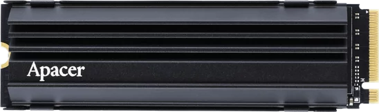 Apacer SSD AS2280Q4U 2TB M.2 2280 PCIe Gen4x4, R7400/ W7000 Mb/ s, 3D NAND, MTBF 1.6M, NVMe, 1500TBW, Retail, Heatsink, 5 years (AP2TBAS2280Q4U-1)