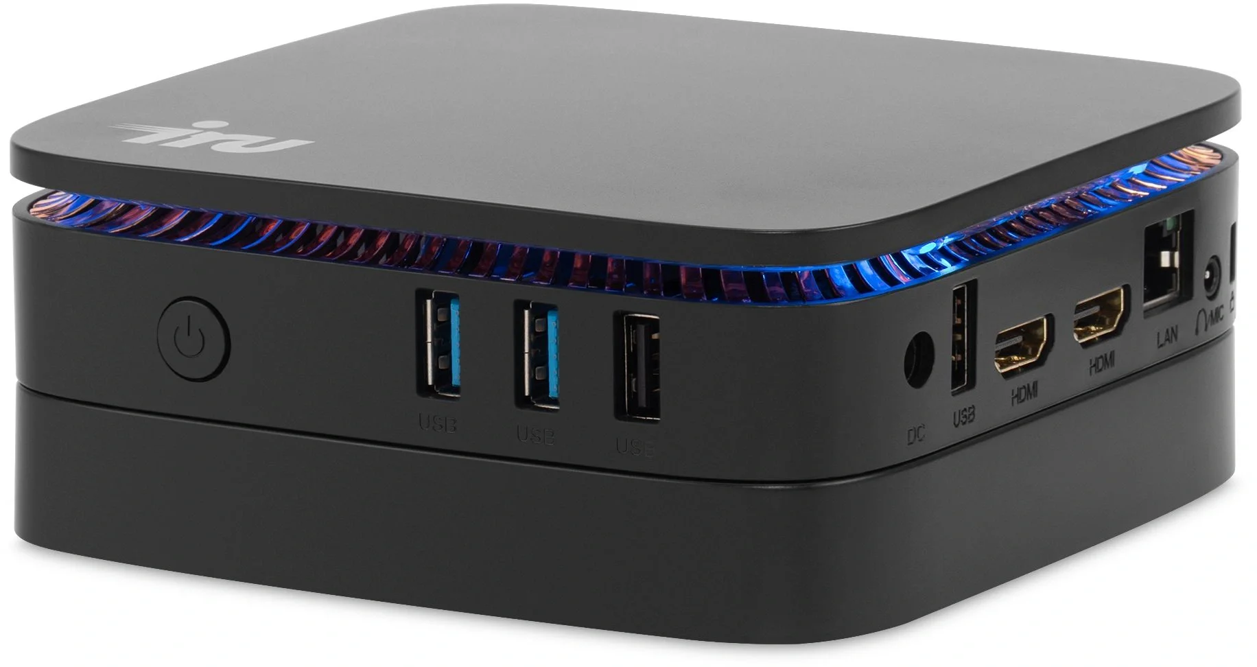 Компьютер IRU 110JLCN Cel N4500 (1.1) 8Gb SSD256Gb UHDG без ОС GbitEth WiFi BT черный (2152166)