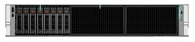 Сервер DELL PowerEdge R770 2U / 8SFF Universal/ 2x6747P/ 32x32GB RDIMM / 4 x 2,4TB SAS HDD / H965i / ENT / Dual 3200W / ConnectX-6 Lx OCP / Emulex LPe37102 FC HBA FH/ Rails/ 1YWARR (R770-011)