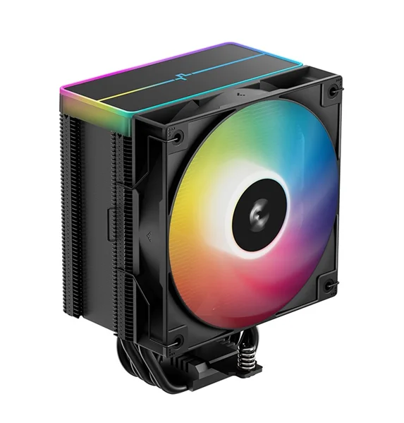 Кулер для процессора DEEPCOOL AG500 BK ARGB V2 LGA1700/1200/115X/AM5/AM4 (12шт/кор, TDP 240W, PWM, ARGB Fan 120mm, 5 тепл. трубок) RET (R-AG500-BKAMMN-GJD)