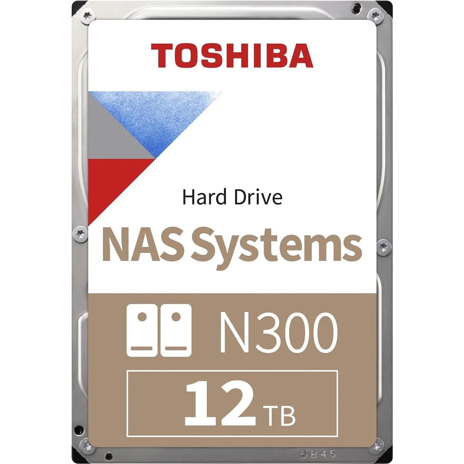 Жесткий диск/ HDD Toshiba N300 NAS SATA3 3.5" 12TB 7200 512Mb 6Gb/ s 1 year warranty (HDWG51CXZSTA)