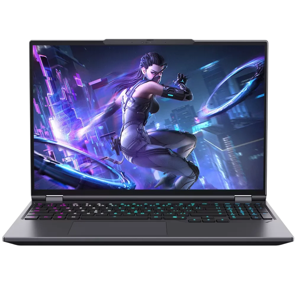 Ноутбук/ CHUWI GameBook 16"(2560x1600 IPS (300Hz) )/AMD Ryzen 9 9955HX(2.5Ghz)/32768Mb/1024SSDGb/noDVD/Ext:NVIDIA GeForce RTX 5070 Ti(12288Mb)/Cam/BT/WiFi/80WHr/war 1y/2.3kg/Grey/Win11PRO + мышь (CWI627-99321N1PRM7T)