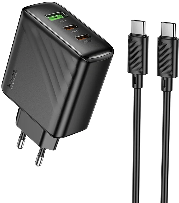 Сетевое зар./устр. Hoco CS26A Article 45W 3A (PD+QC) универсальное черный (PD45W)
