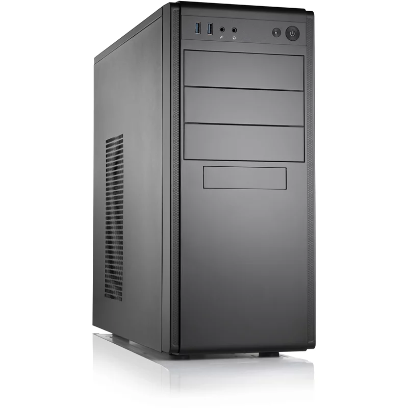 Case Foxline FL-886 ATX case, black, w/ o PSU, w/ 2xUSB3.0, w/ o pwrcord, w/ o FAN (FL-886-U32)