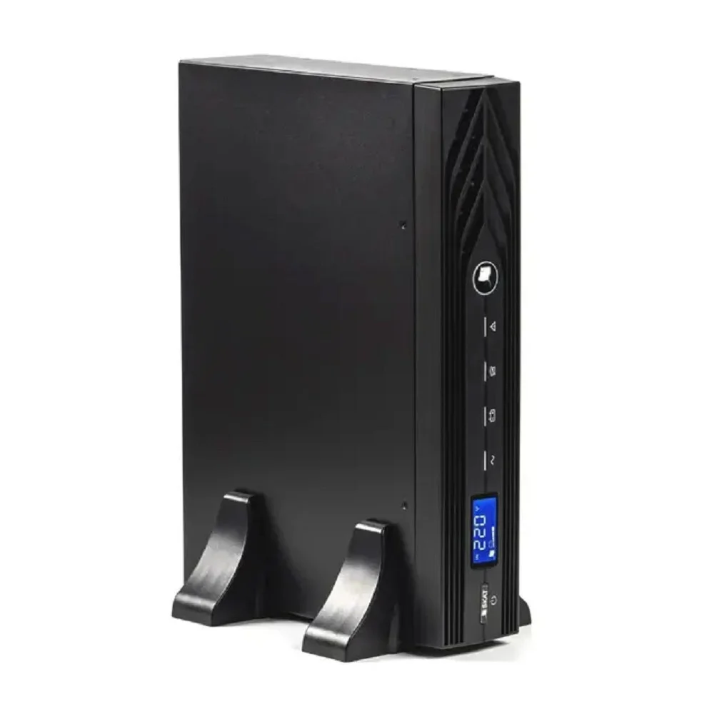 ИБП Бастион SKAT-UPS 1500 RACK {Online, 1500ВА/ 1350Вт, стойка/ на пол,2x EURO, USB/ RS-232, EPO, БЕЗ АКБ (3 шт 40-120 Ач) МПТ} (489) (489 SKAT-UPS 1500 RACK)