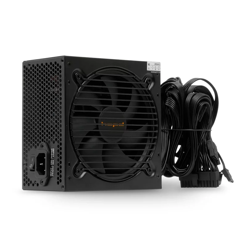 Блок питания/ Power Supply HSPD, 700W 80+ White (ATX, 2.52, Non-modular, 1x24(20+4)pin 500mm, 1xCPU 8(4+4)pin 550mm, 1xPCIe*2 8(6+2)pin 500+150mm, 2xSATA*3 400+150+150mm, 1xMOLEX4pin*3 400+150+150mm , Active, 120x120mm, 150x14 (HSK-700WN-BK)