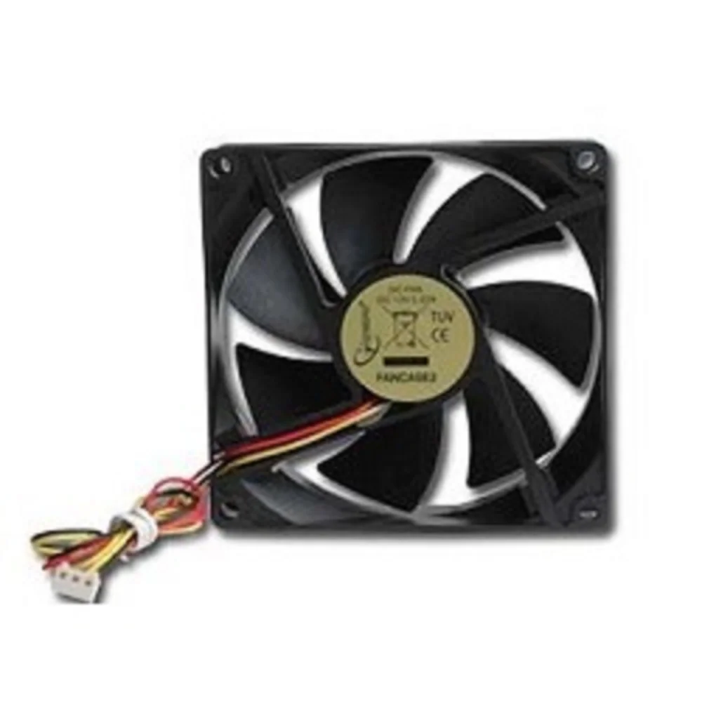 Вентилятор в корпус Gembird FANCASE2 92x92x25, втулка, 3 pin, провод 30 см {100} (033329)