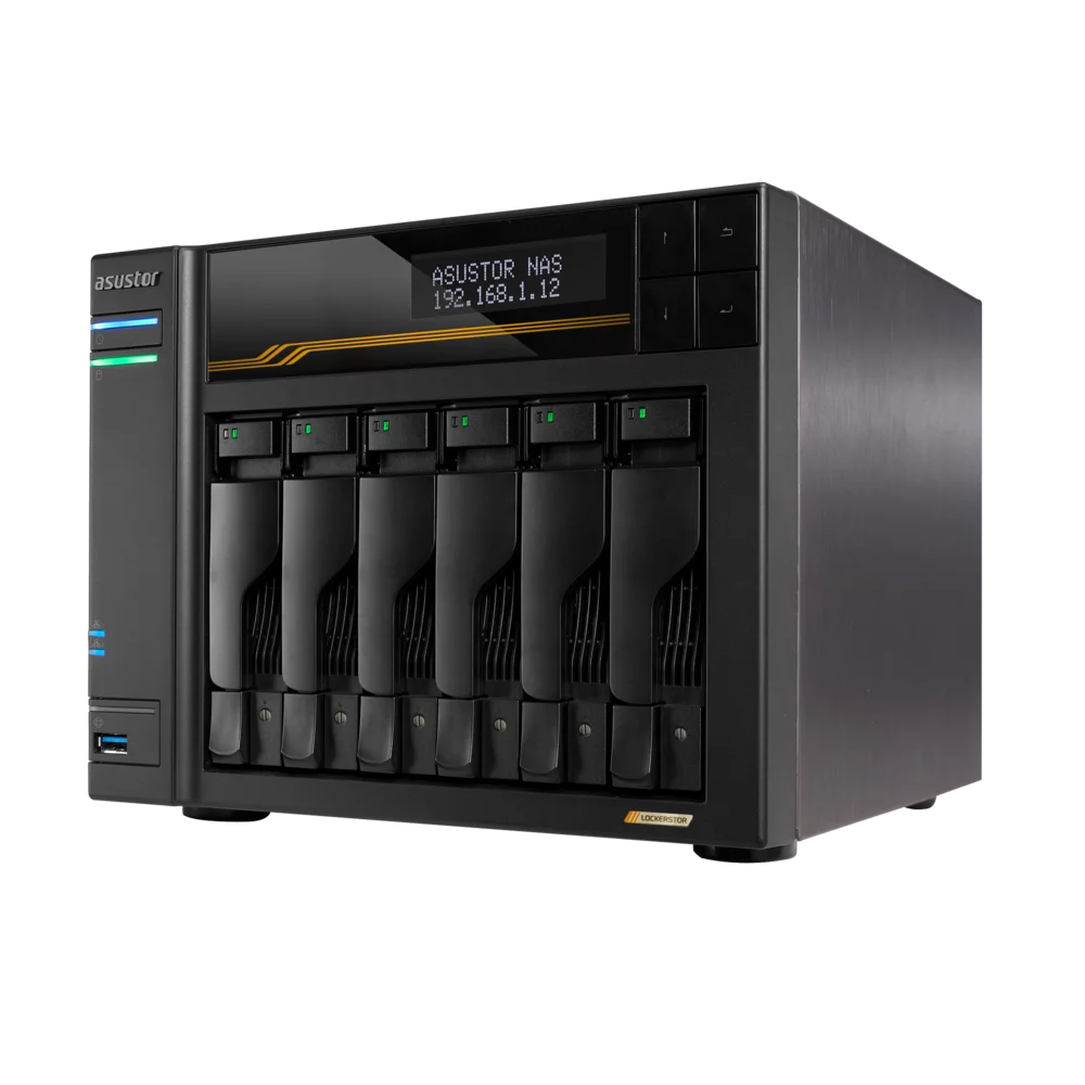 Система хранения данных/ AS6806T (LOCKERSTOR 6 Gen3) (90IX01T6-BW3S00)