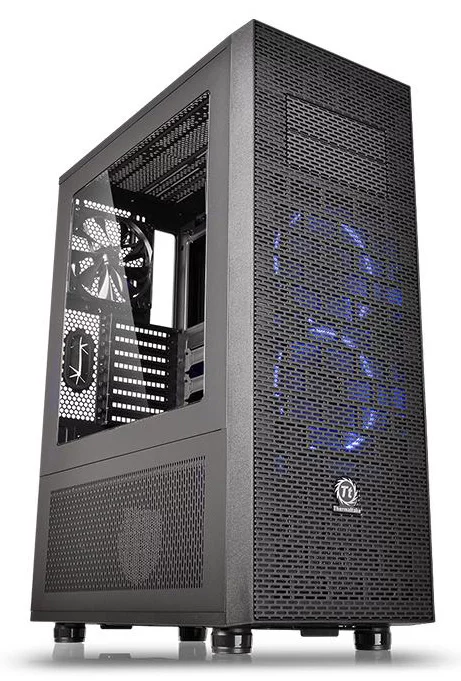 Корпус Thermaltake Core X71 TG черный без БП ATX 2xUSB2.0 2xUSB3.0 audio bott PSU (CA-1F8-00M1WN)