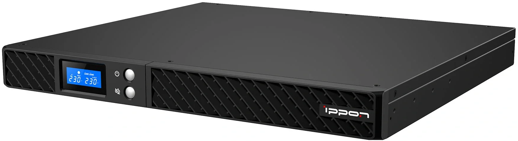 Источник бесперебойного питания Ippon Pacific II 1U 1000 900Вт 1000ВА черный (2152838)