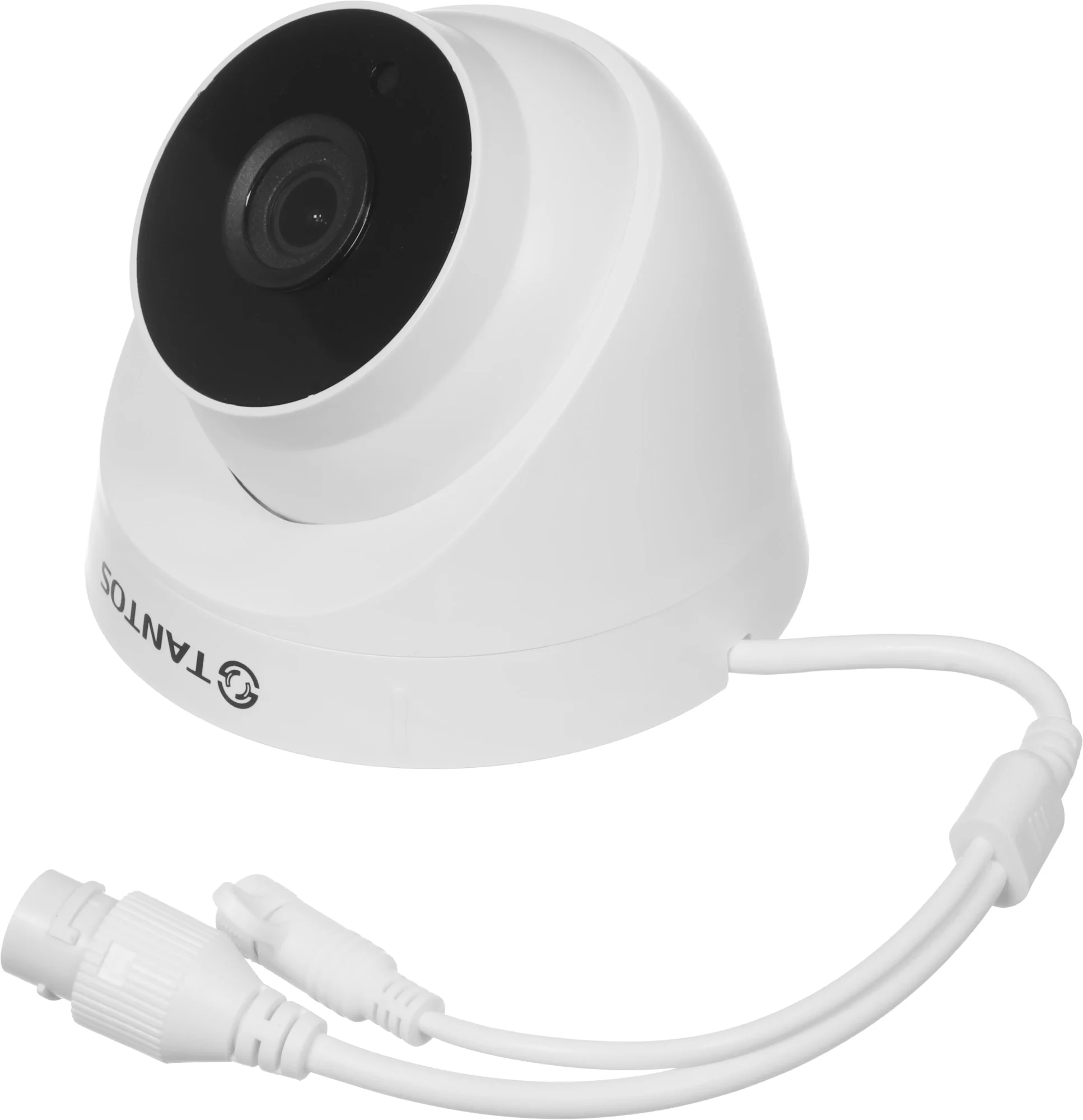 Камера видеонаблюдения IP Tantos TSi-Eeco25F 3.6-3.6мм цв. корп.:белый/ черный (00-00122955)