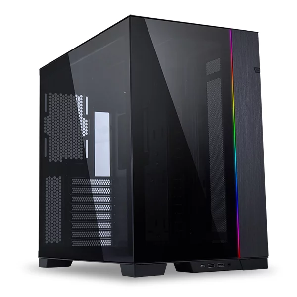 LIAN LI O11 Dynamic Evo Black, Midium Case: EATX/ ATX/ M-ATX/ ITX, 2xUSB 3.0, 1xUSB Type-C, ax Audio, Included Fans: none (G99.O11DEX.00)