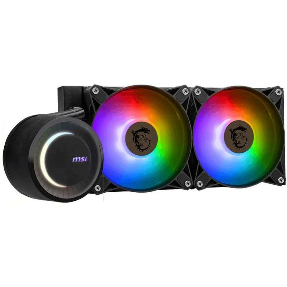 Жидкостная система охлаждения MSI MAG CORELIQUID M240 2x ARGB Fan, Color Box, LGA1700 (306-7ZW5E17-C24)