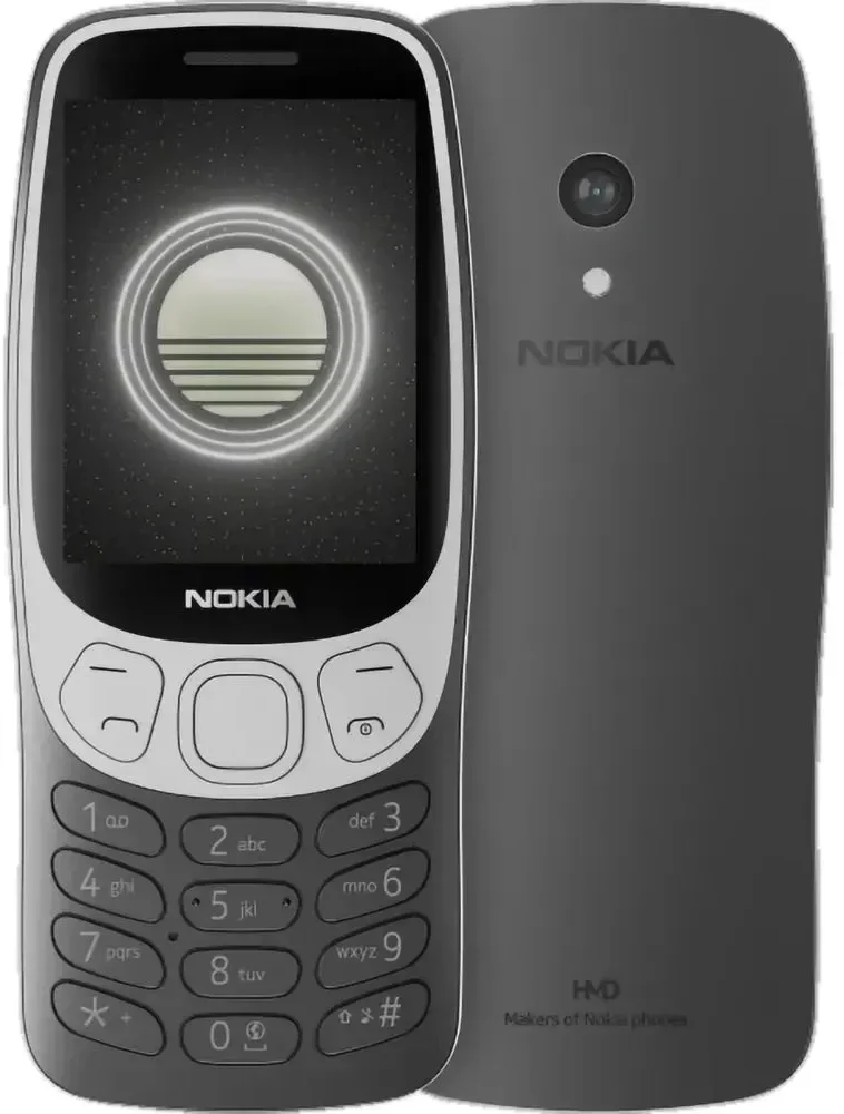 Мобильный телефон Nokia TA-1618 3210 DS 128Mb черный моноблок 3G 4G 2Sim 2.4" 240x320 2Mpix GSM900/ 1800 GSM1900 MP3 FM microSD max32Gb (1GF025CPA2C01)