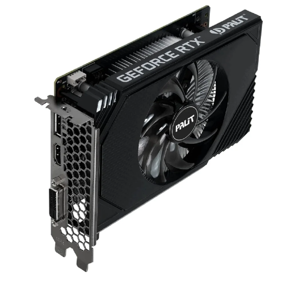 Видеокарта PCIE16 RTX3050 6GB RTX3050 STORMX OC 6GB V1 PALIT (NE63050S18JE-1072F)