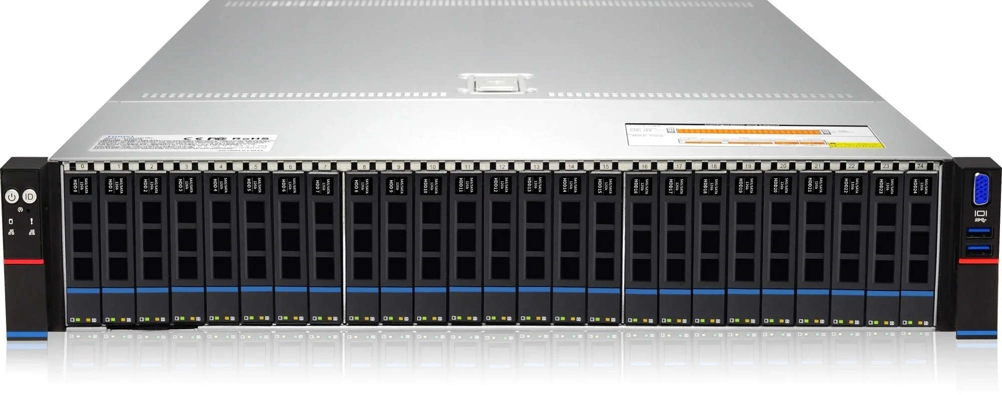 Сервер IRU Rock g2225p 2x6348 4x32Gb 2x1800Gb 2.5" SAS-3 2x480Gb 2.5" SSD SATA 9361-8I AST2500 2xGigEth 2x1300W w/o OS (2198666)