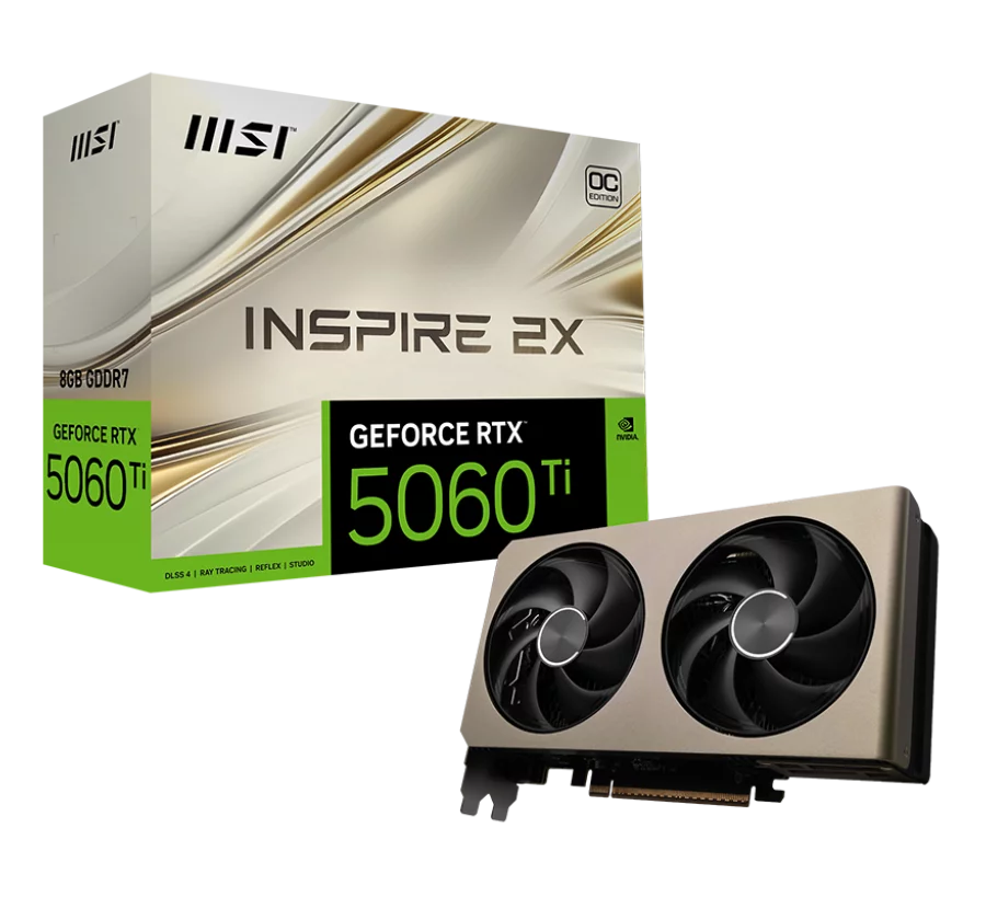 Видеокарта/ GeForce RTX 5060 Ti 8G INSPIRE 2X OC