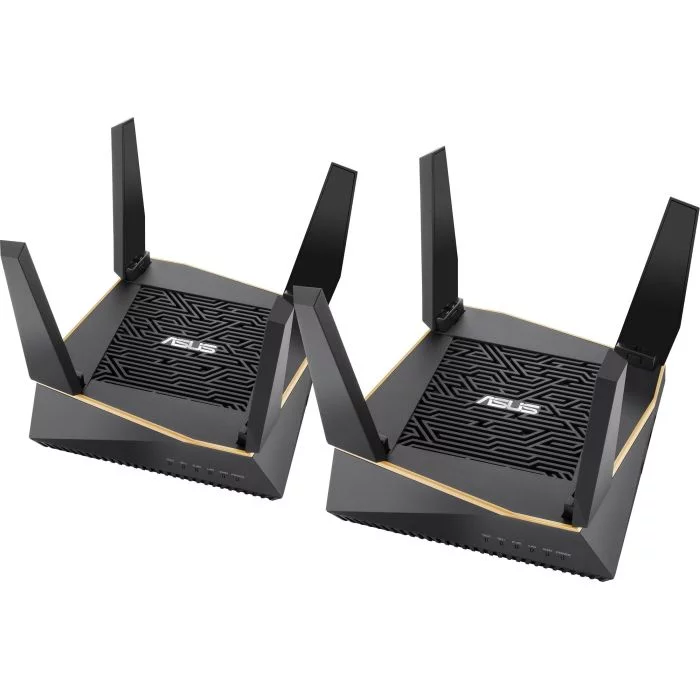 Картинка Комплект роутеров Asus RT-AX92U (2 шт.) (90IG04P0-MO3020) 