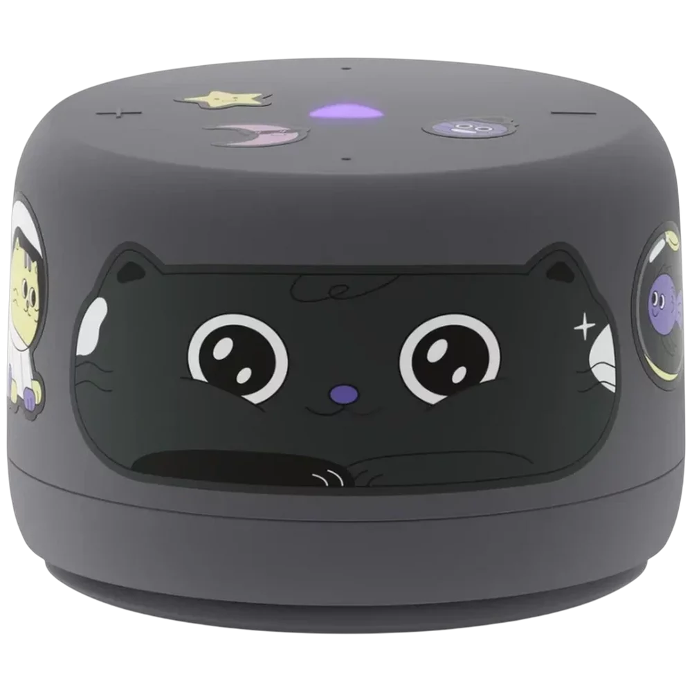 Умная колонка Яндекс Станция Лайт 2 с Алисой, без часов, 6 Вт, серый, YNDX-00028GRY