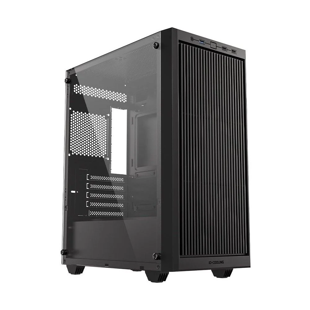 Корпус Case ID-Cooling WARE 300 Black mATX/ win TG/ no fan/ Type C/ CPU 160mm/ GPU 320mm/ no PSU