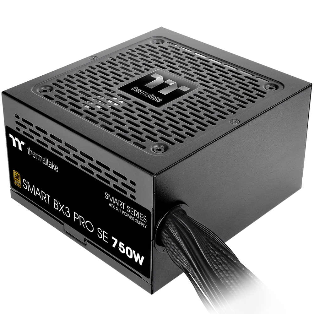 Блок питания Thermaltake Smart BX3 Pro SE/ 0750W/ Non Modular/ Non Light/ Single Voltage/ Analog/ 80 Plus Bronze/ EU/ Non JP CAP/ Etched Flat Cables/ Gen 5 (PS-SPD-0750NNSABE-7)