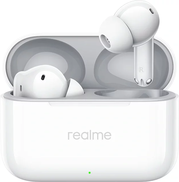 Гарнитура внутриканальные Realme Buds T200 белый беспроводные bluetooth в ушной раковине (6941764462076)
