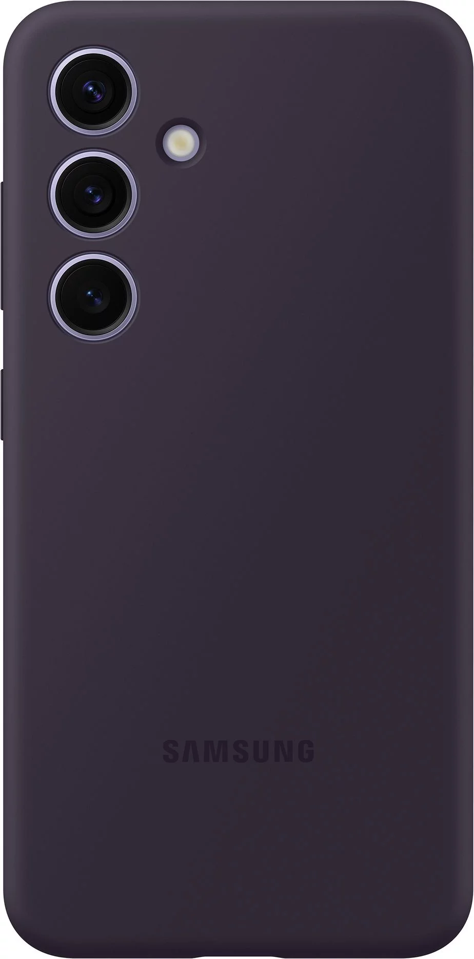 Чехол (клип-кейс) Samsung для Samsung Galaxy S24 Silicone Case S24 темно-фиолетовый (EF-PS921TEEGRU)