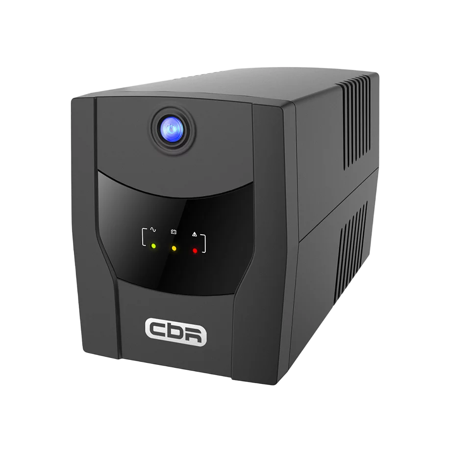 ИБП CBR [QTM-1500T-4F-LCUC] Line Interactive 1500VA/900W 9Ah12V 4 x Shuko, HID-USB, RJ45/11