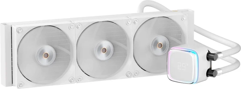 Система водяного охлаждения Ocypus Iota L36 WH, 360mm, Display Pump, 3x120mm FDB fans, LGA115X/1200/1700/18XX, AM4/AM5