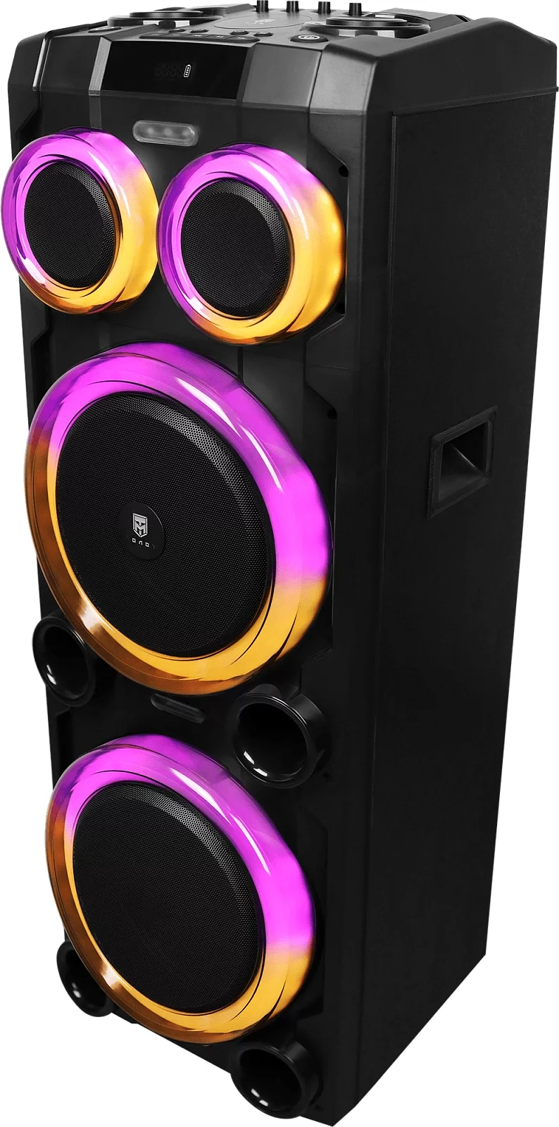 Колонка порт. Ural 23 черный 2000W 1.1 BT/3.5Jack/USB-C 15м 7000mAh (УРАЛ МОЛОТ 23)