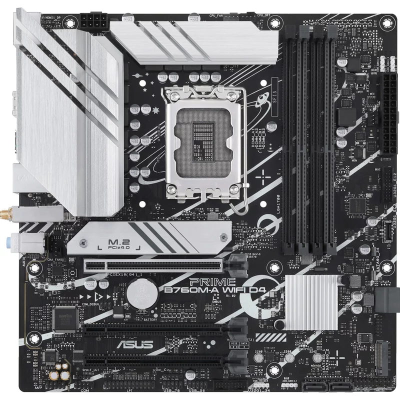 Материнская плата PRIME B760M-A WIFI D4 (90MB1CX0-M1EAY0)